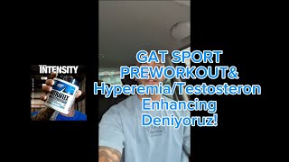 GAT SPORT NITRAFLEX  Hyperemia amp Testosterone Enhancing Formula deniyoruz [upl. by Etnom]