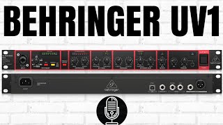 Behringer Ultravoice UV1  Vocal Processor amp Audio INTERFACE w xm8500  The DBX 286S Killer 179 [upl. by Eelyr]