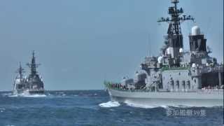 JMSDF FLEET REVIEW 2012 自衛隊観艦式2012（ダイジェスト） [upl. by Limay]