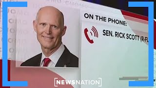 Florida Sen Rick Scott offers help to hurricane victims  Cuomo [upl. by Ayifa]