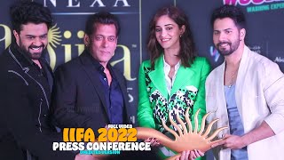 IIFA 2022  Press Conference  COMPLETE VIDEO  Salman Khan Varun Dhawan Ananya Panday [upl. by Eiggem661]