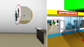 ALL SECRETS in Roblox BrookHaven 🏡RP ADOPTION CENTER WEIRD [upl. by Giddings335]