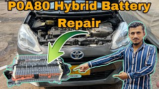 POA80 Replace Hybrid Battery Pack Causes AndHybrid Battery RepairHybrid Battery Replacement Prius [upl. by Hauge]