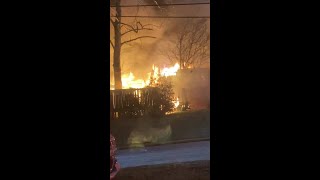 Overnight fire leaves Tyler home with severe damages [upl. by Sitnalta959]