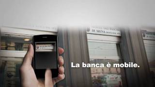 Basta un telefonino per entrare in banca [upl. by Osrock]