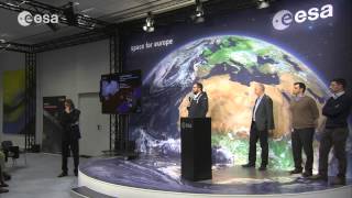 Rosetta media briefing at ESOC 10 November [upl. by Atikahs]