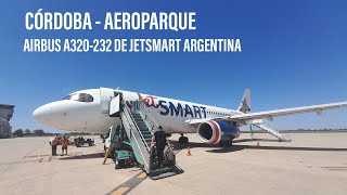 Vuelo Córdoba  Aeroparque en un Airbus A320232 de JetSMART Argentina [upl. by Draillih740]