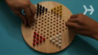 How to Play Chinese Checkers [upl. by Ahseirej603]