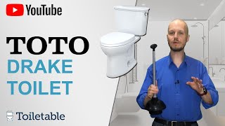 The TOTO Drake Toilet Review of 2022 by Toiletablecom [upl. by Dorahs]