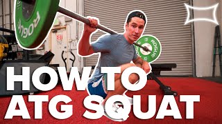 2 MustDo Exercises for an ATG Squat Ft Knees Over Toes Guy [upl. by Nnylaehs]