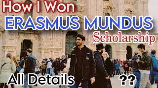 Erasmus Mundus Scholarship Application procedure eligibility and benefits [upl. by Shatzer]