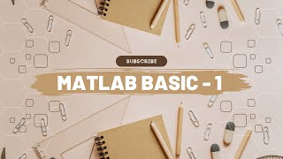 MATLAB for Beginners1 [upl. by Zwiebel]