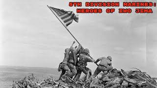 The Battle of Iwo Jima Marines Advance amp Flag Raising [upl. by Ok930]