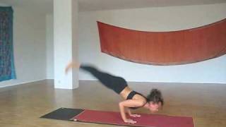 Laruga Yoga  Press Handstand [upl. by Aihselef]