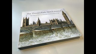 The Thames Path Sketch Journey [upl. by Esinev253]