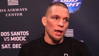 Nate Diaz on Dos Anjos Nurmagomedov and other lightweights [upl. by Tsiuqram]