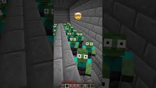 My Cat Found Zombie Base vs Emoji Secret Reaction shorts meme minecraft [upl. by Ardeid]