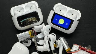 Разбираем Китайскую версии AirPods Pro 3 с экраном [upl. by Navis]