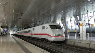 Bahnbetrieb in Frankfurt am Main Flughafen Fernbahnhof [upl. by Aranahs]