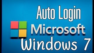 Auto Login Windows 7 ล็อคอินเข้าวินโดว์ 7 อัตโนมัติ [upl. by Ettevy]