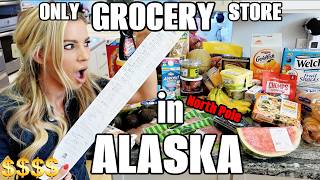 GROCERY SHOPPING IN ALASKA  CRAZY EXPENSIVE  shocking [upl. by Dayiz184]