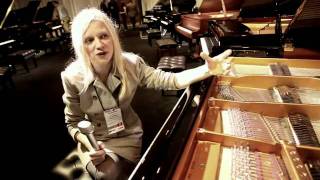 Valentina Lisitsa talks about her love of Bösendorfer [upl. by Ariuqahs]