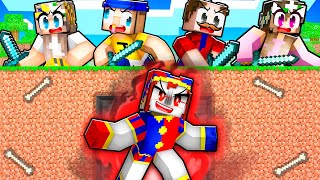 HUNTERS vs DIGITAL CIRCUS SPEEDRUNNNERS In Minecraft [upl. by Jessalin]