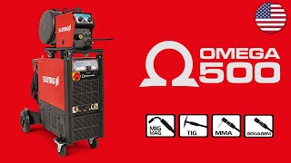 Omega 500  Multiprocess Welding Machine  Sumig [upl. by Phillipe]