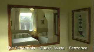 The Pendennis Guest House Bed amp Breakfast BampB Penzance Cornwall UK [upl. by Darelle]