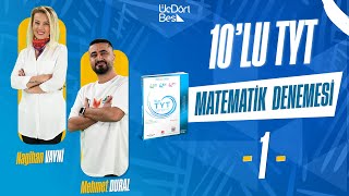 345 YAYINCILIK 10LU TYT MATEMATİK DENEMESİ  1 [upl. by Emiatej]