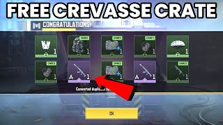 FREE HOW TO GET AK47  FROSTBRAND in CREVASSE CRATE COD MOBILE [upl. by Belamy694]