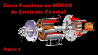 TIPOS de MOTORES de corriente directa DC  Parte 1  Electricidad [upl. by Norvan]