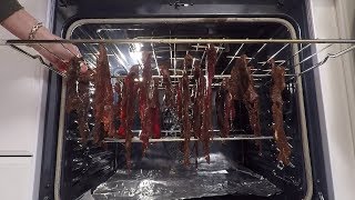 How To Make Perfect Venison Jerky In An Oven [upl. by Akinnor]