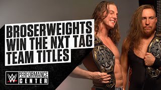 The BroserWeights are the NEW NXT TAG TEAM CHAMPIONS [upl. by Clemen]