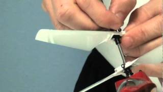 How to Replace the Flybar on a Micro Heli mCX2 [upl. by Netsruk]