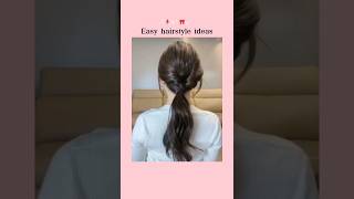 Easy hairstyle for long hair hair hairstyle longhair shorts hairtutorial haircare fypシ゚ [upl. by Yddub]