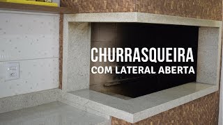 Churrasqueira aberta na lateral  PRÓS CONTRAS e DICAS [upl. by Aldin]