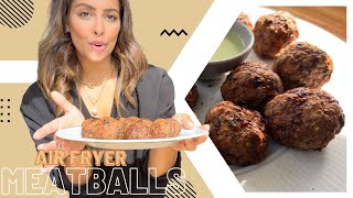 AIR FRYER MEATBALLS RECIPE [upl. by Ahsima195]