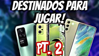 TELEFONOS CALIDAD PRECIO para JUGAR 2024 🎮 celulares gamer baratos Parte 2 [upl. by Chariot]