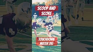 Fumblerooski Reitz to a Mater Dei Touchdown footballshorts sports highlights footballhighlights [upl. by Wobniar493]