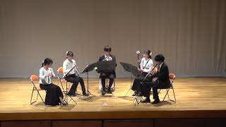 FDanzi  Wind Quintet in G minor Op56 No2  1Allegretto  愛媛大学交響楽団木管セクション 木管五重奏曲 ト短調 第一楽章Fダンツィ [upl. by Rosemari]