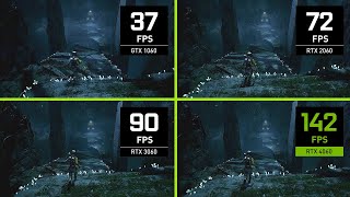 GeForce RTX 4060  Ray Tracing Performance vs RTX 3060 RTX 2060 and GTX 1060 [upl. by Alimrahs598]