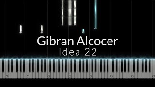 Gibran Alcocer  Idea 22 Piano Tutorial [upl. by Warenne]