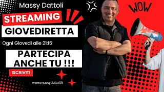 GIOVEDIretta del 26092024 vieni il live con me Speciale Abbonamenti nuovi [upl. by Ylelhsa]