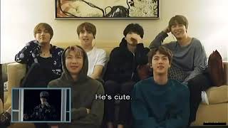 BTS reacting to LIE  MAMA ENG SUBS [upl. by Epilif]