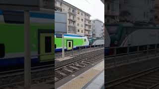 Un invio Trenord fermo alla stazione di Torrione [upl. by Gordon]