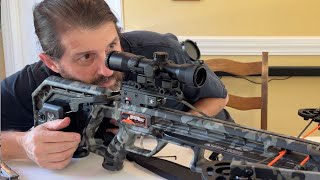 CVLIFE 155 x 32 Crossbow Scope Review  illuminated FPS scope [upl. by Ahsaret]