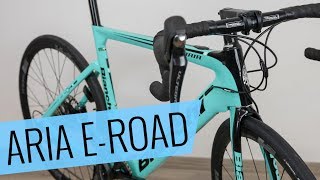 Bianchi Aria ERoad  EAeroRennrad im Review  Fahrradorg [upl. by Oppen]