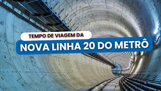 METRÔ VAI REDUZIR PELA METADE A VIAGEM ENTRE SP E ABC [upl. by Laurie632]