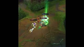 Gwen 1v2 AatroxGragas leagueoflegends gwen moba gaming [upl. by Redienhcs]